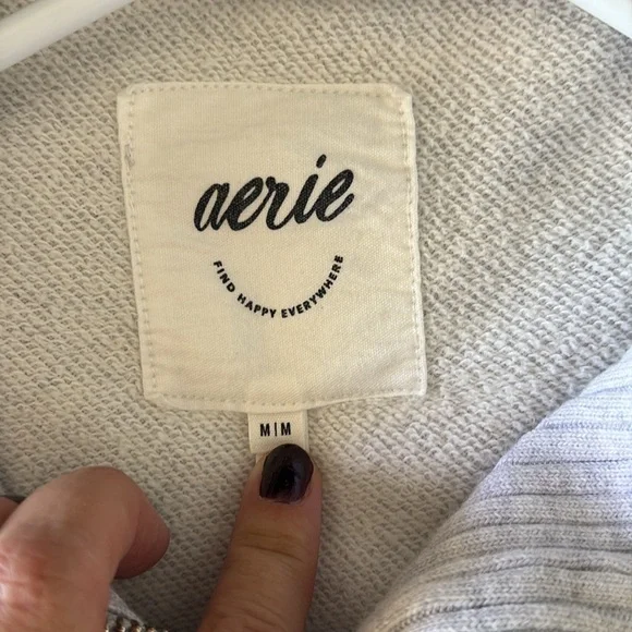Aerie 1/4 zip | size M - Picture 4 of 6